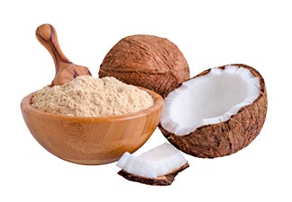 farinha de coco